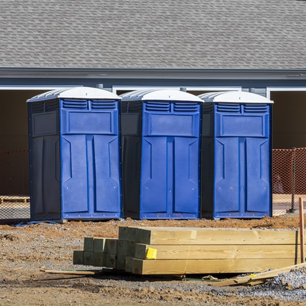 how do you ensure the portable toilets are secure and safe from vandalism during an event in Cummington Massachusetts